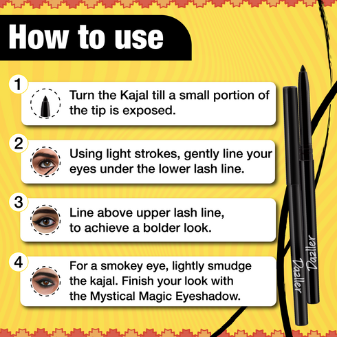 Dazller Cosmetics Kreamy Kajal