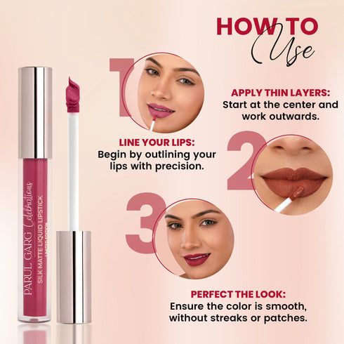 Parul Garg Beauty Birthday Girl 02: Limited Edition Silk Matte Liquid Lipstick