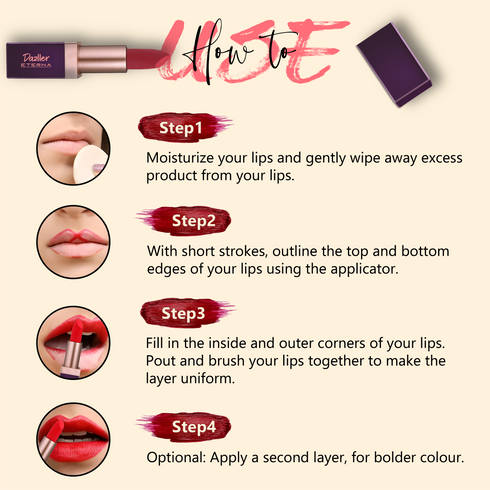 Dazller Cosmetics Eterna Lip Eleganz- Matte