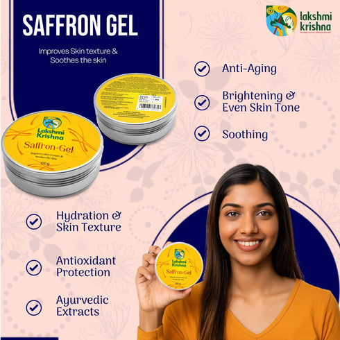 Lakshmi Krishna Naturals Saffron Gel