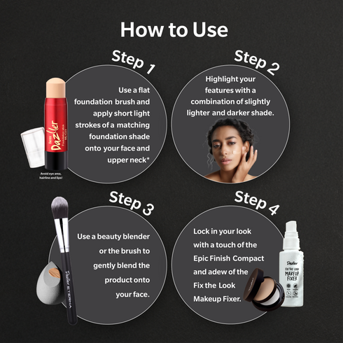 Dazller Cosmetics Foundation Stick