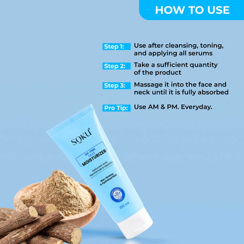Soku Cosmetic Oil Free Face Moisturizer