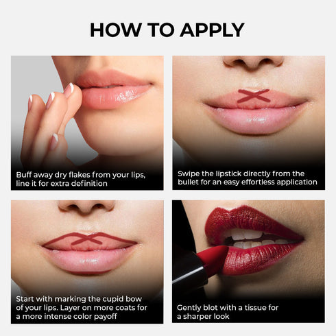 Soku Cosmetic Censored !! Creamy Matte Lipstick - Forbidden Fruit