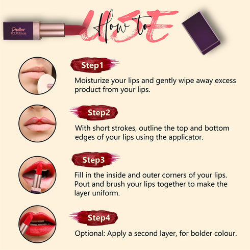 Dazller Cosmetics Eterna Lip Eleganz - Creme Sheen