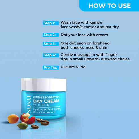 Soku Cosmetic Intense Hydrating Day Cream With SPF 30