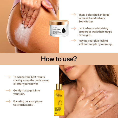 Namyaa Skincare Stretch Marks Care Combo