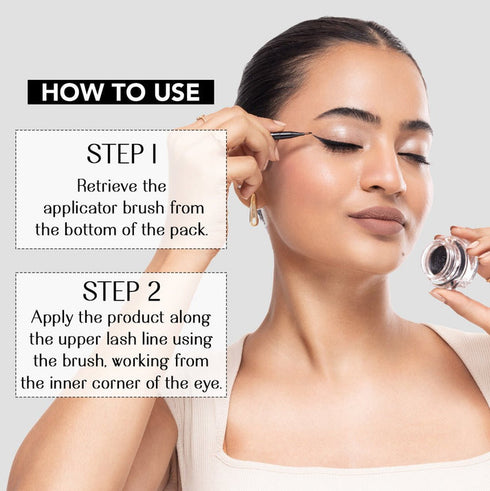 LoveChild EYE 2K| Gel Eyeliner With Applicator Black