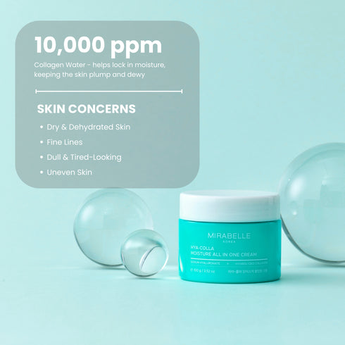 Mirabelle Korea Hyaluronic Collagen Moisture All in One Cream Day & Night