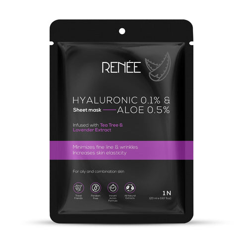 Renee Hyaluronic Acid | Aloe Sheet Mask