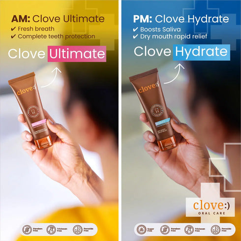 Clove Oral Care Hydrate & Protect Combo
