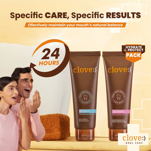 Clove Oral Care Hydrate & Protect Combo