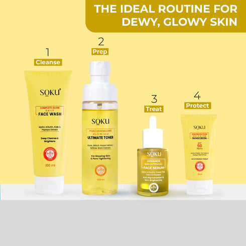 Soku Cosmetic Super Charged Boost Glow Body Lotion with SPF