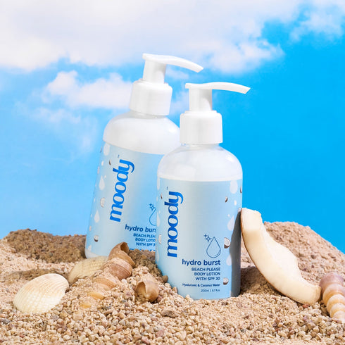 Moody Hydro Burst Beach Please Body Lotion With Spf 30