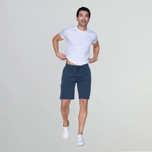 XYXX Hype Cotton Rich Shorts Midnight Blue