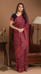 Mohey Charming Indigo Blue Saree