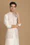 Manyavar Floral Embroidered Jacket