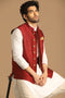 Manyavar Classy Maroon Jacket
