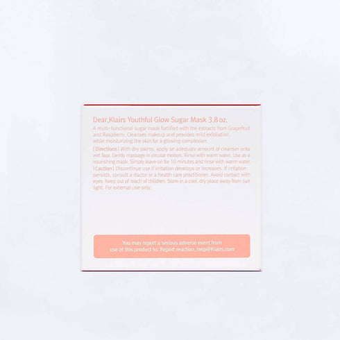 Dear Klairs Youthful Glow Sugar Mask