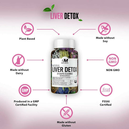 BM Wellness Natural Liver Detox Tablets