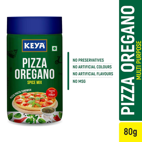 Keyafoods Keya International Sprinklers Combo Italian Pizza Oregano 80gm Piri Piri 100gm Italian Pizza Chilli 70gm Pack of 3