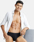 Jockey Micro Modal Cotton Elastane Stretch Brief | Black