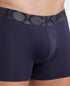 Jockey Tactel Microfiber Stretch Solid Trunk with Moisture Move | Ebony & Navy Pack of 2