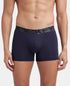 Jockey Tactel Microfiber Stretch Solid Trunk with Moisture Move | Ebony & Navy Pack of 2