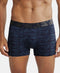 Jockey Tactel Microfiber Elastane Stretch Printed Trunk | True Navy Printed