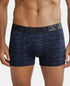 Jockey Tactel Microfiber Elastane Stretch Printed Trunk | True Navy Printed
