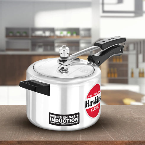 Hawkins Induction Classic 4 Litre Aluminium Pressure Cooker