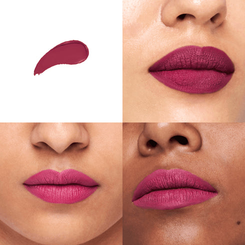 LoveChild I Claim | Game On! Mad|Matte Liquid Lipstick Deep Pink | Transfer|proof