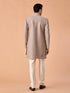 Manyavar Walnut Velvet Elegance Indo Western