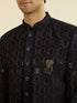 Manyavar Midnight Velvet Indo Western