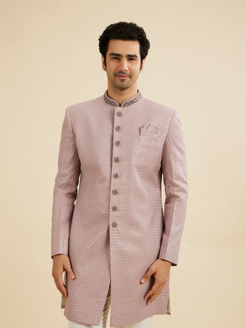 Manyavar Lilac Dream Fusion Indo Western