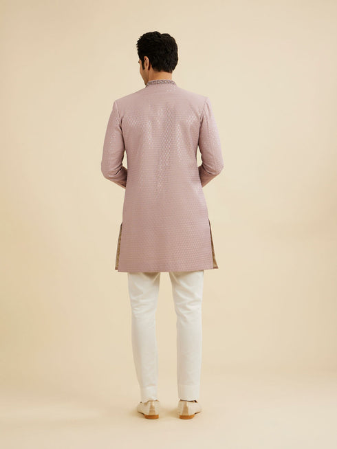 Manyavar Lilac Dream Fusion Indo Western