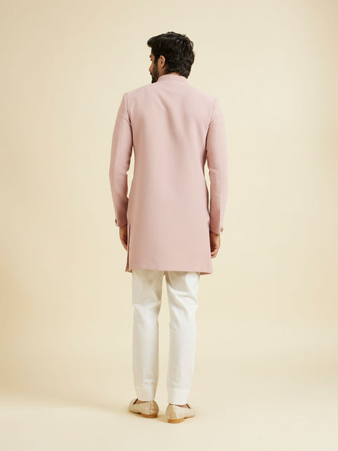 Manyavar Dusty Pink Celebration Delight Indo Western