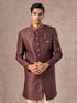 Manyavar Regal Radiance Brown Indo Western