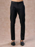 Manyavar Elegant Black Velvet Indo Western