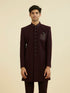 Manyavar Regal Purple Indo Western