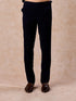 Manyavar Majestic Blue Velvet Royal Indo Western