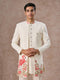 Manyavar Opulent Cream Festivity Indo Western