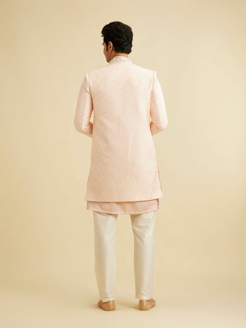 Manyavar Pink Festive Glory Indo Western