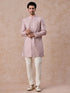Manyavar Elegant Dusty Pink Indo Western