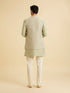 Manyavar Pista Green Opulence Indo Western