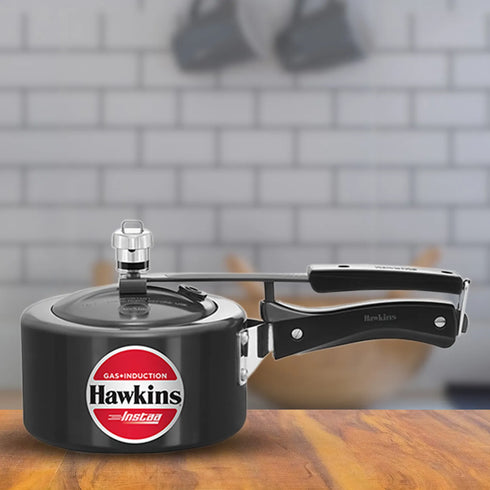 Hawkins Induction Instaa 1.5 Litre Aluminium Pressure Cooker