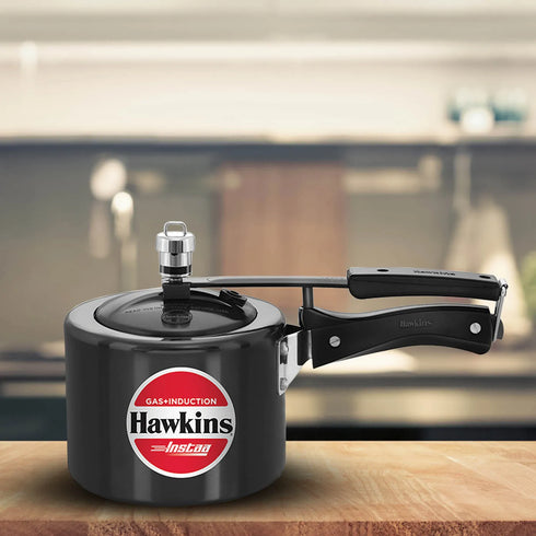 Hawkins Induction Instaa Tall 2 Litre Aluminium Pressure Cooker