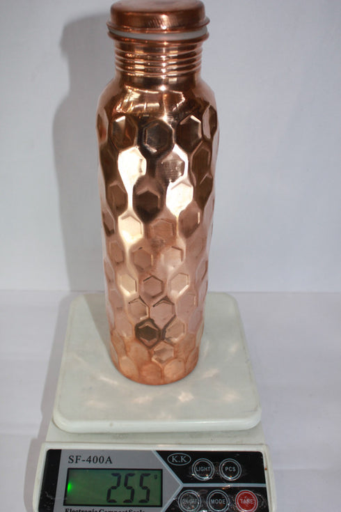 Pure Copper Bottles for Water 255g(Pack of 6)