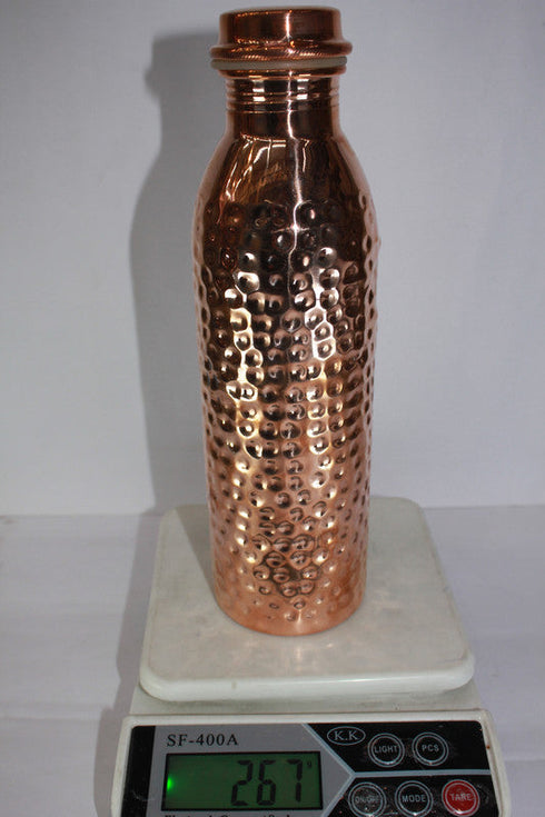 Pure Copper Bottles for Water 267g(Pack of 6)