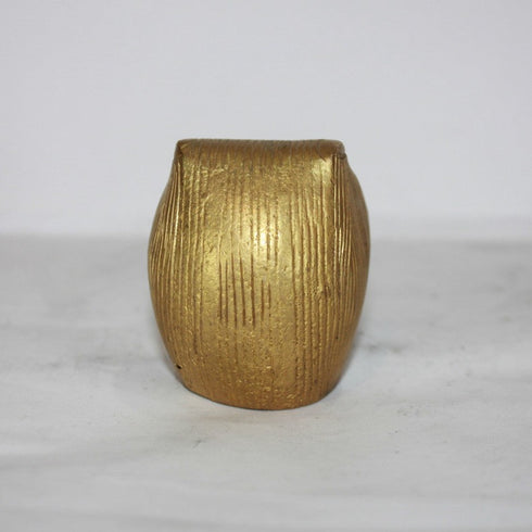 Brass Owl Showpiece Statue 252g