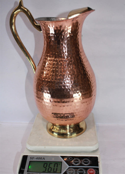 Pure Copper Jug for Water 960g(Pack of 1)